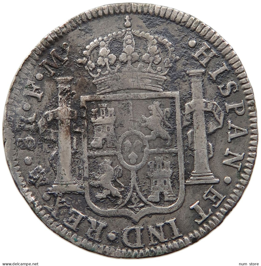 MEXICO 8 REALES 1795 FM CARLOS IV, 1788-1808 #MA 059582 - Mexique