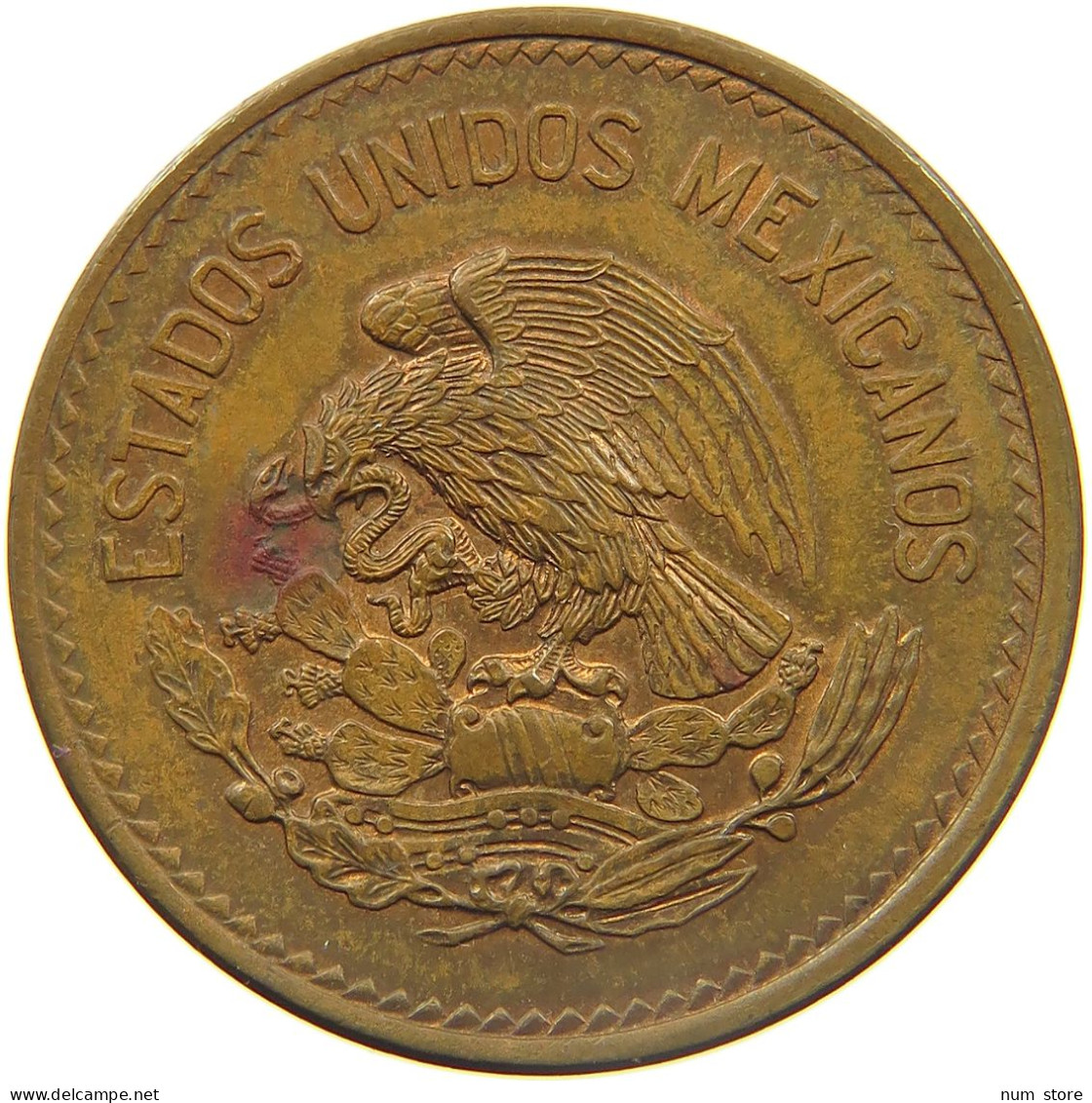 MEXICO 20 CENTAVOS 1953  #MA 023439 - Mexique