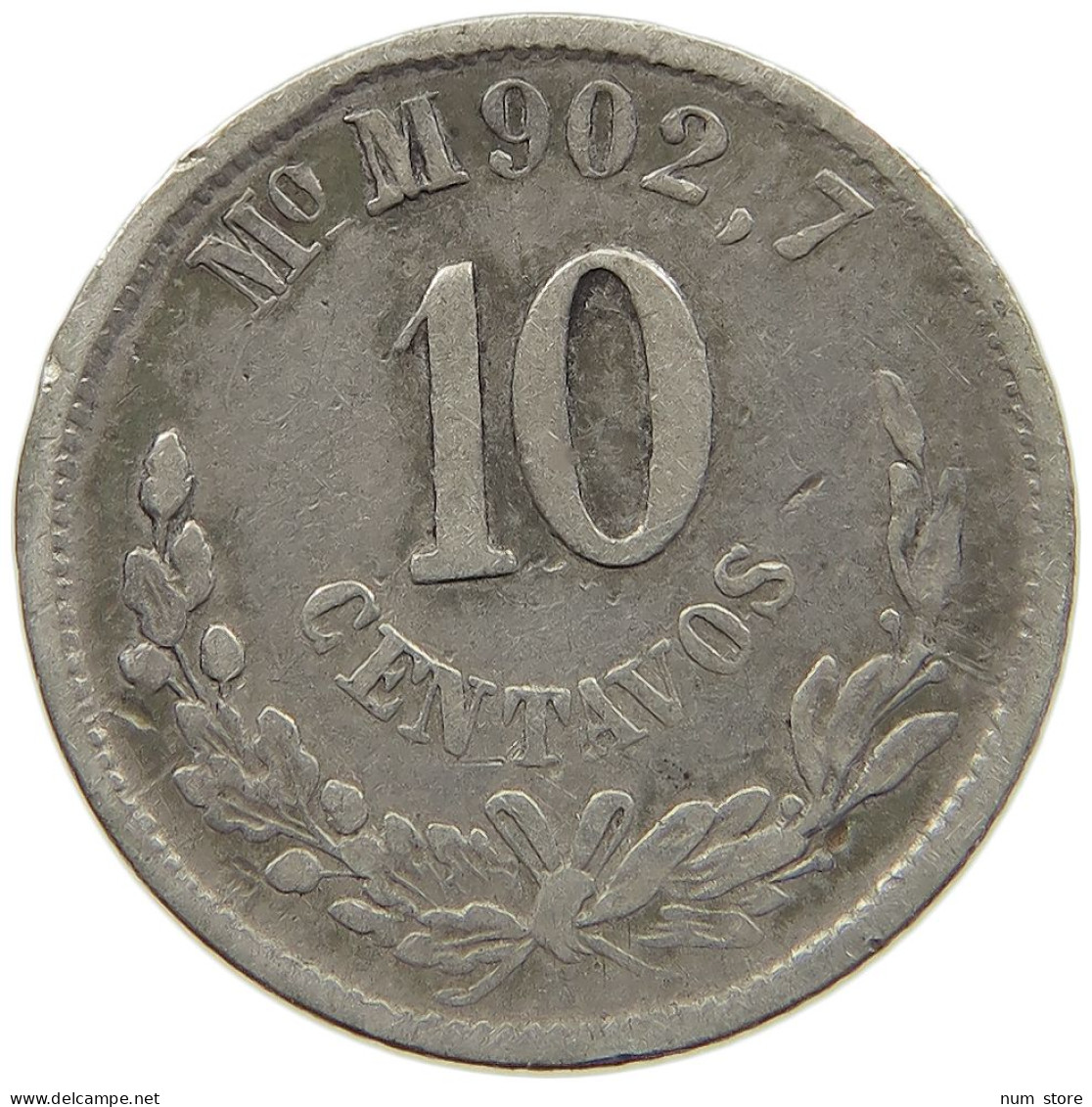 MEXICO 10 CENTAVOS 1887  #MA 021500 - Mexique