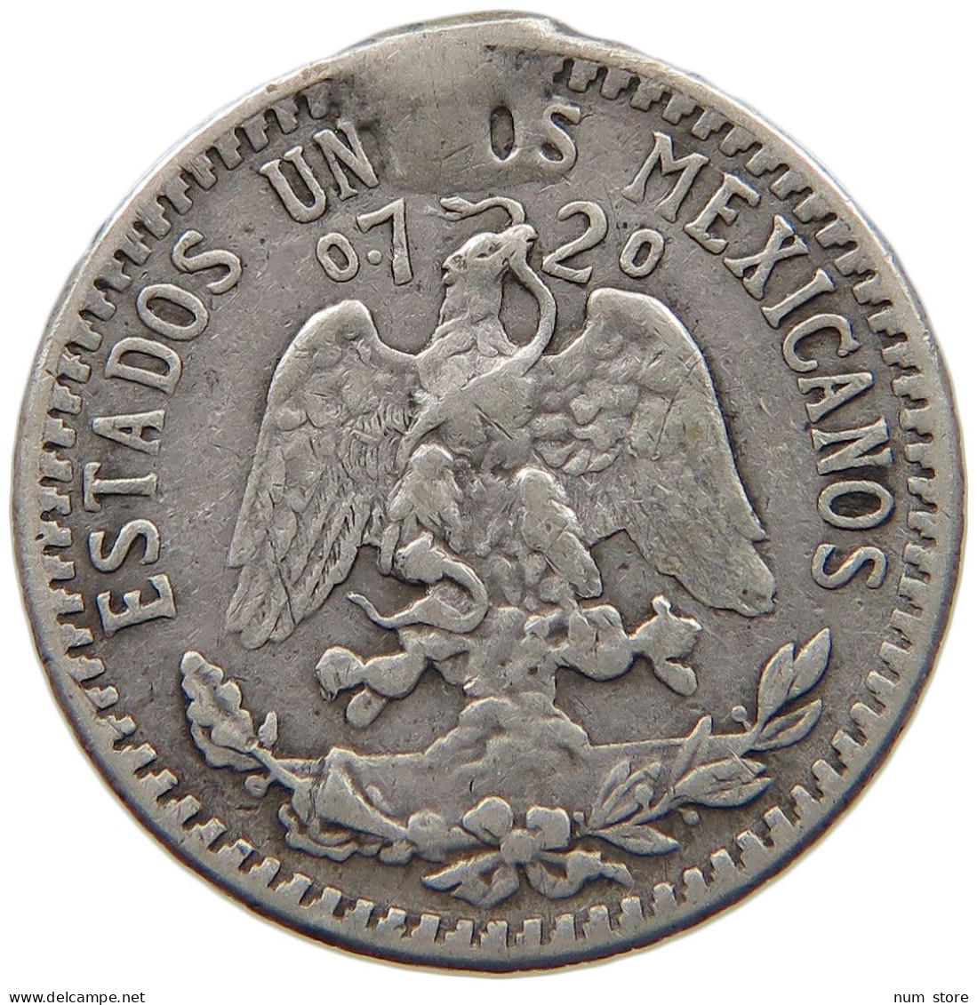 MEXICO 20 CENTAVOS 1942  #MA 025643 - Mexique