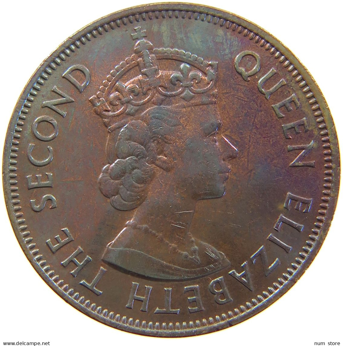 MAURITIUS 5 CENTS 1978 ELIZABETH II. (1952-) #MA 065882 - Mauritius