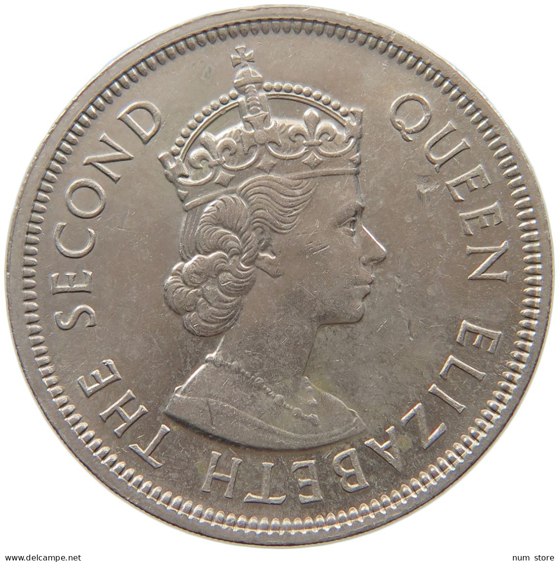 MAURITIUS RUPEE 1971 ELIZABETH II. (1952-) #MA 065868 - Mauricio