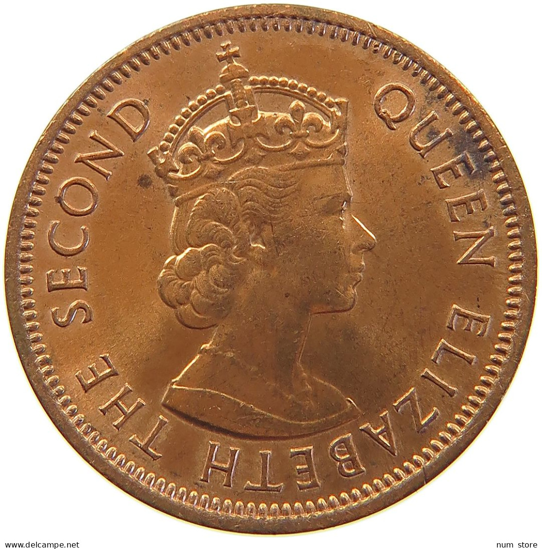 MAURITIUS 2 CENTS 1978 ELIZABETH II. (1952-) #MA 065885 - Mauritius