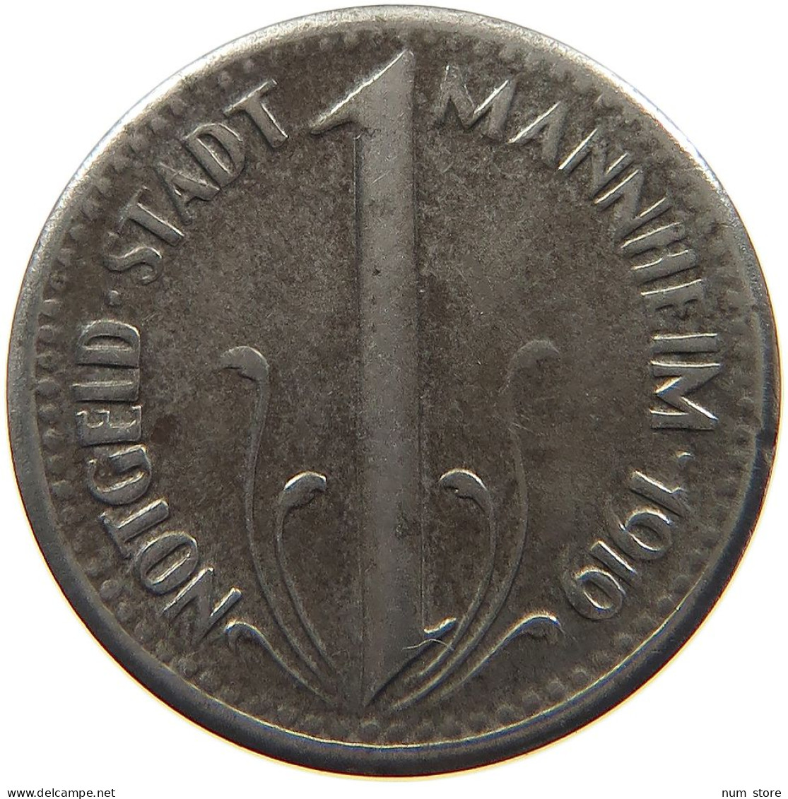 MANNHEIM 10 PFENNIG 1919  #MA 103475 - Otros & Sin Clasificación