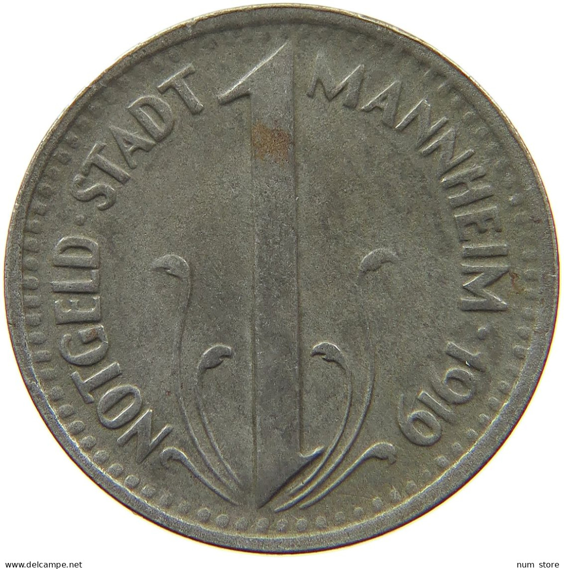 MANNHEIM 10 PFENNIG 1919  #MA 103330 - Otros & Sin Clasificación