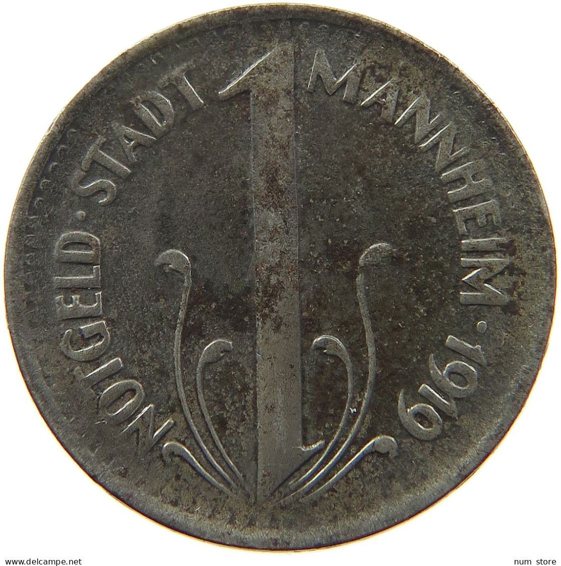 MANNHEIM 10 PFENNIG 1919  #MA 103328 - Andere & Zonder Classificatie