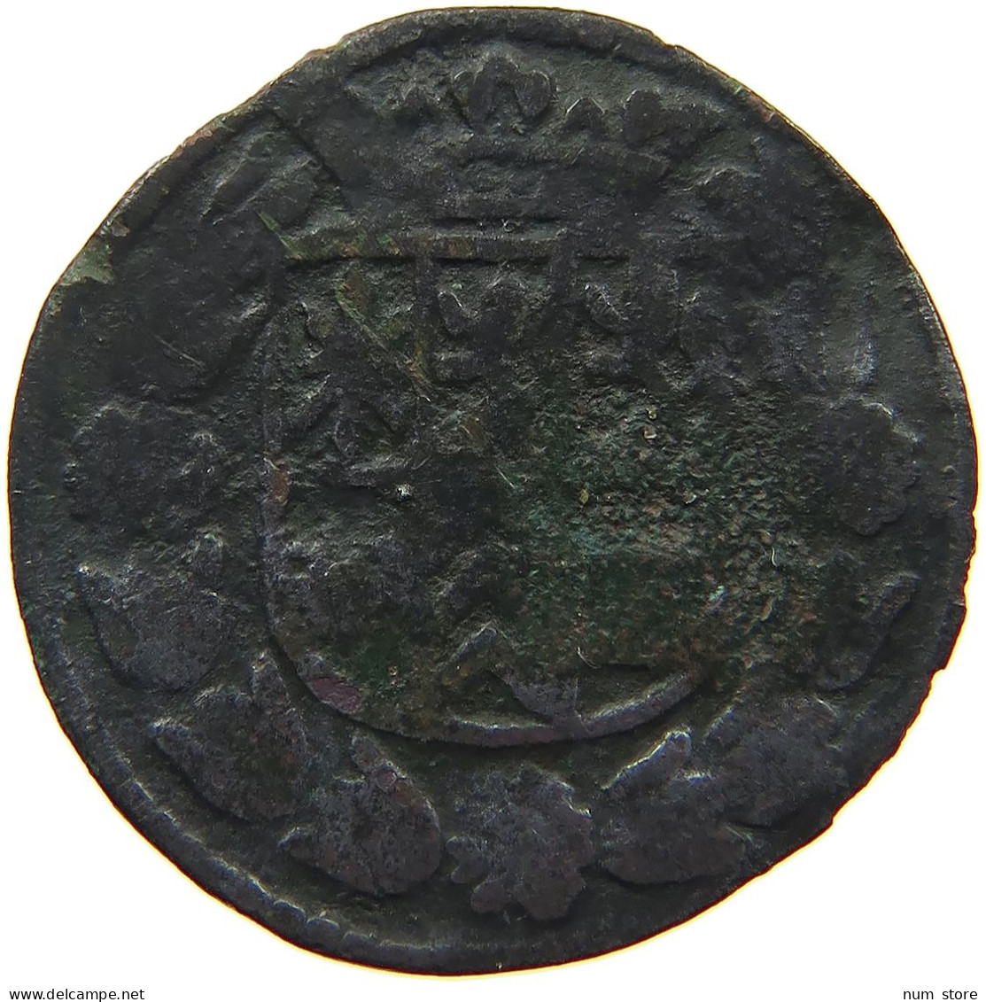 NETHERLANDS DUIT O.J. KLEVE #MA 021813 - Provincial Coinage