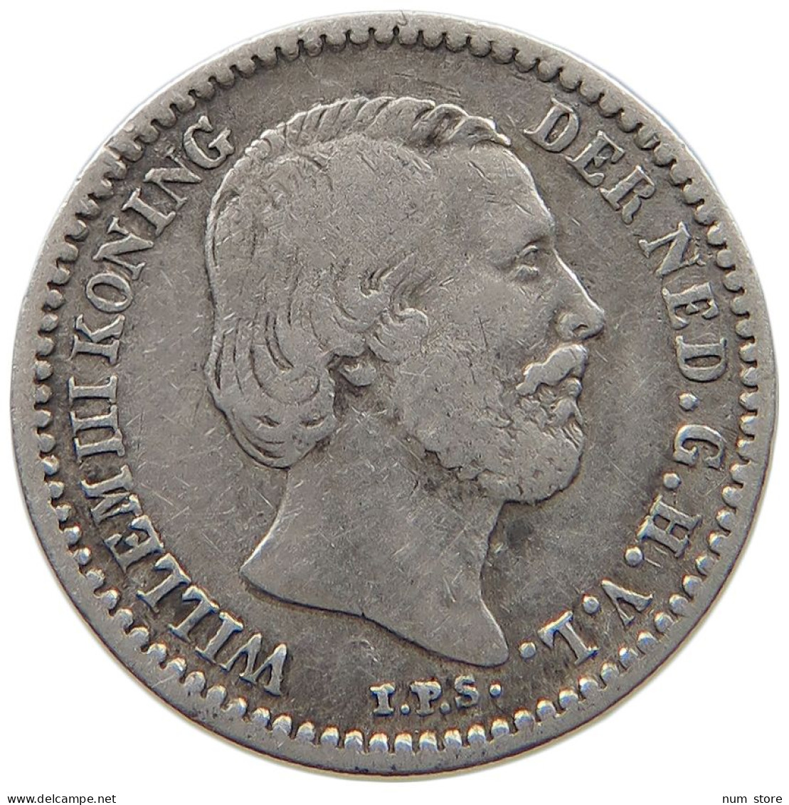 NETHERLANDS 5 CENTS 1882  #MA 021233 - 1849-1890 : Willem III