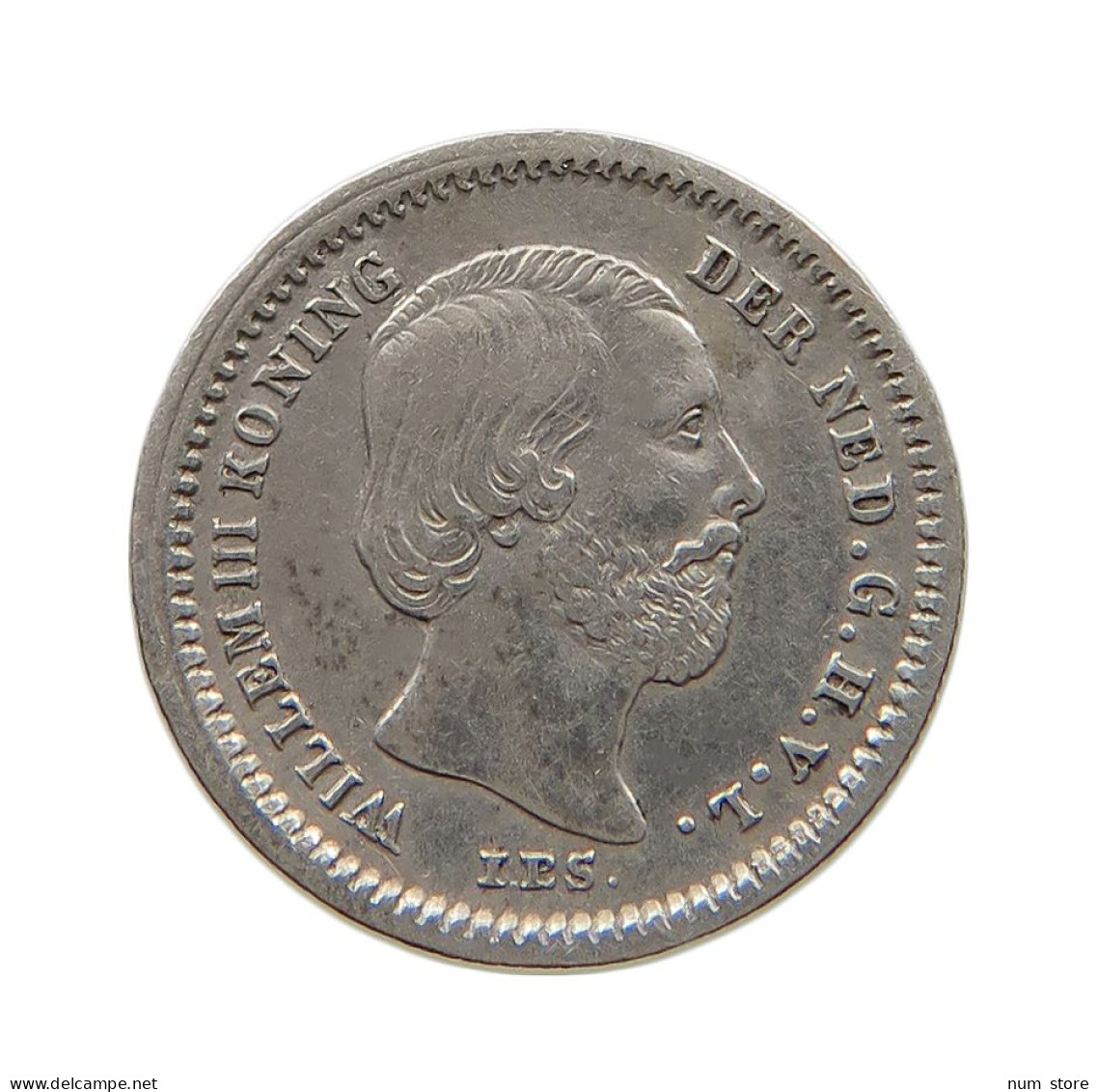 NETHERLANDS 5 CENTS 1850  #MA 021267 - 1849-1890: Willem III.