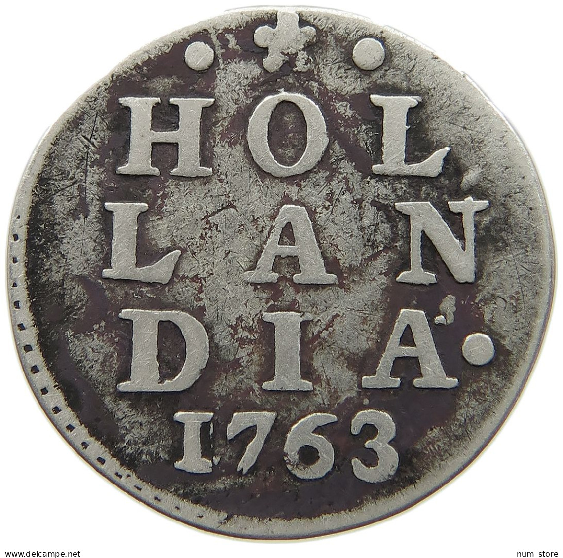 NETHERLANDS 2 STUIVER 1763  #MA 021428 - Monete Provinciali