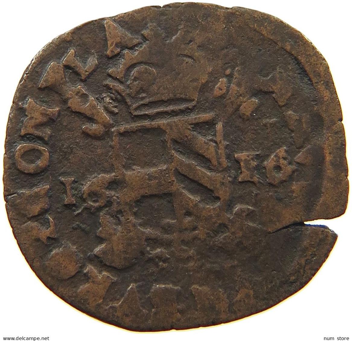 NETHERLANDS 2 DENIER 1616 ALBERT & ISABELLA #MA 018390 - …-1795 : Période Ancienne