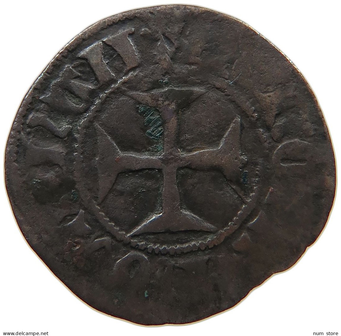 NAMUR, COMTÉ DOUBLE MITTE  GUILLAUME IER (1337-1391) #MA 104130 - Altri & Non Classificati