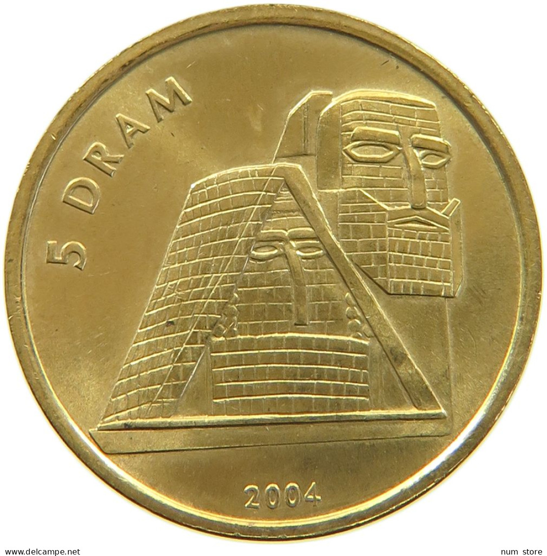 NAGORNO-KARABAKH 5 DRAM 2004  #MA 015800 - Azerbaiyán