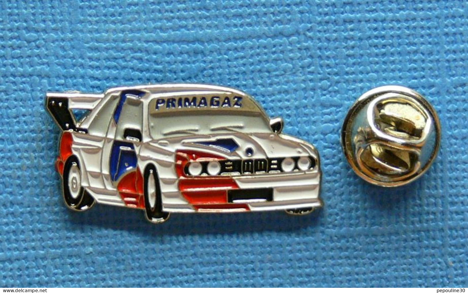 1 PIN'S /  ** SUPERTOURISME / BMW M3 / PRIMAGAZ ** - BMW