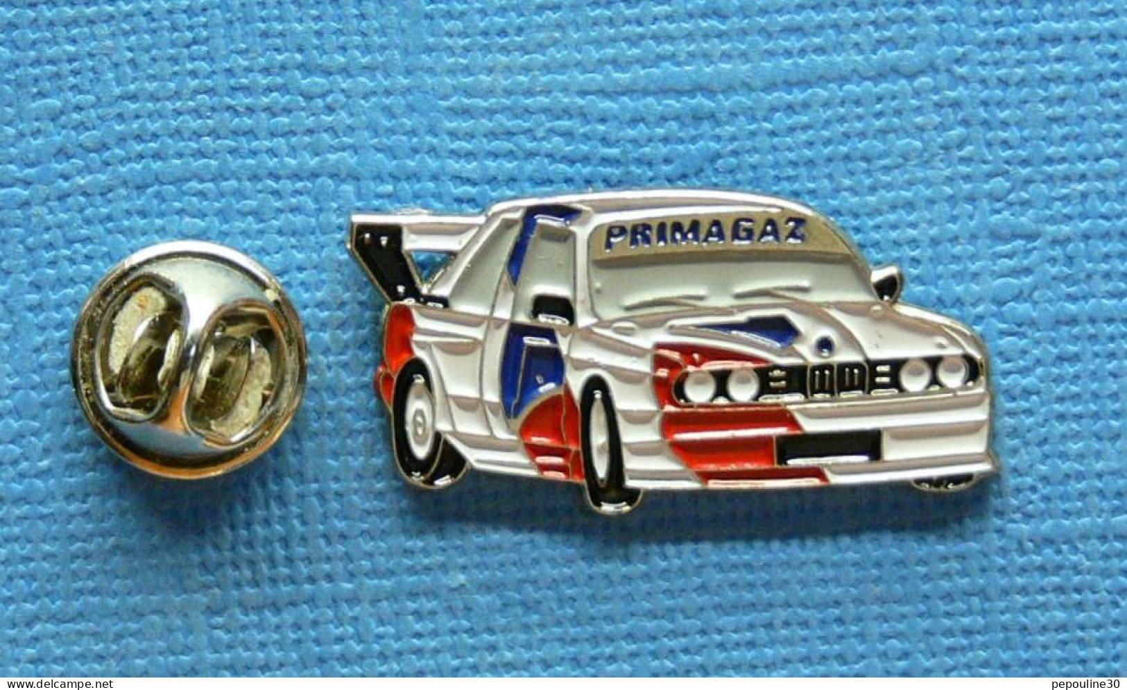 1 PIN'S /  ** SUPERTOURISME / BMW M3 / PRIMAGAZ ** - BMW