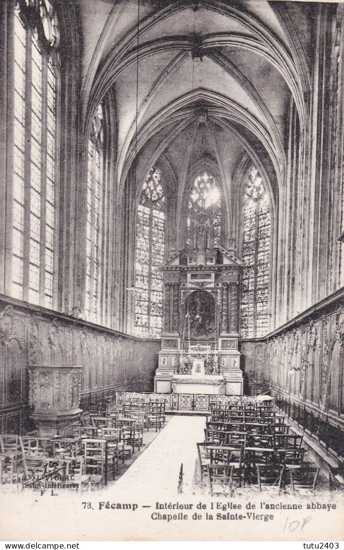 73 FECAMP                           Interieur De L Eglise - Fécamp