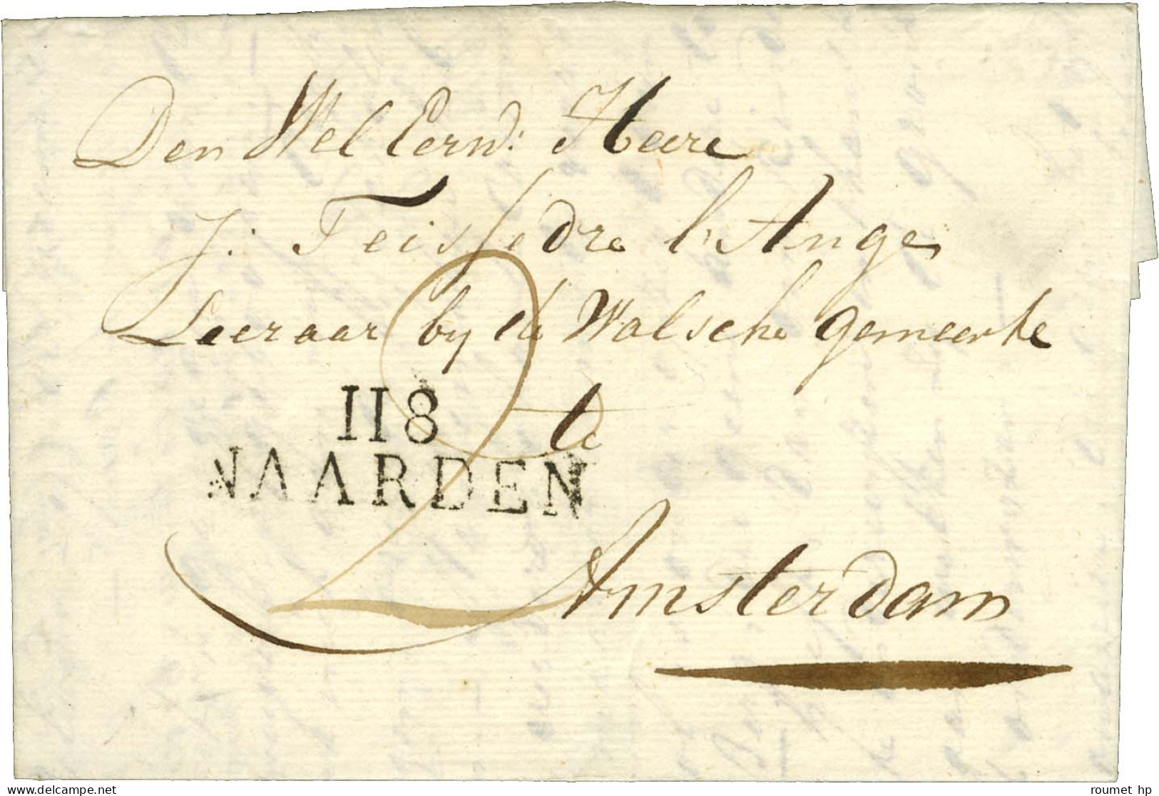 118 / NAARDEN. 1812. - SUP. - 1792-1815: Départements Conquis
