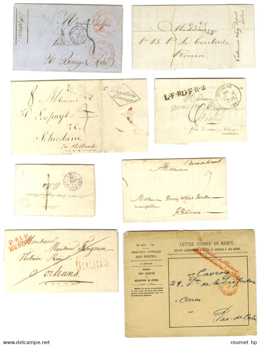 Collection de 76 marques postales du Pas de Calais. - TB.