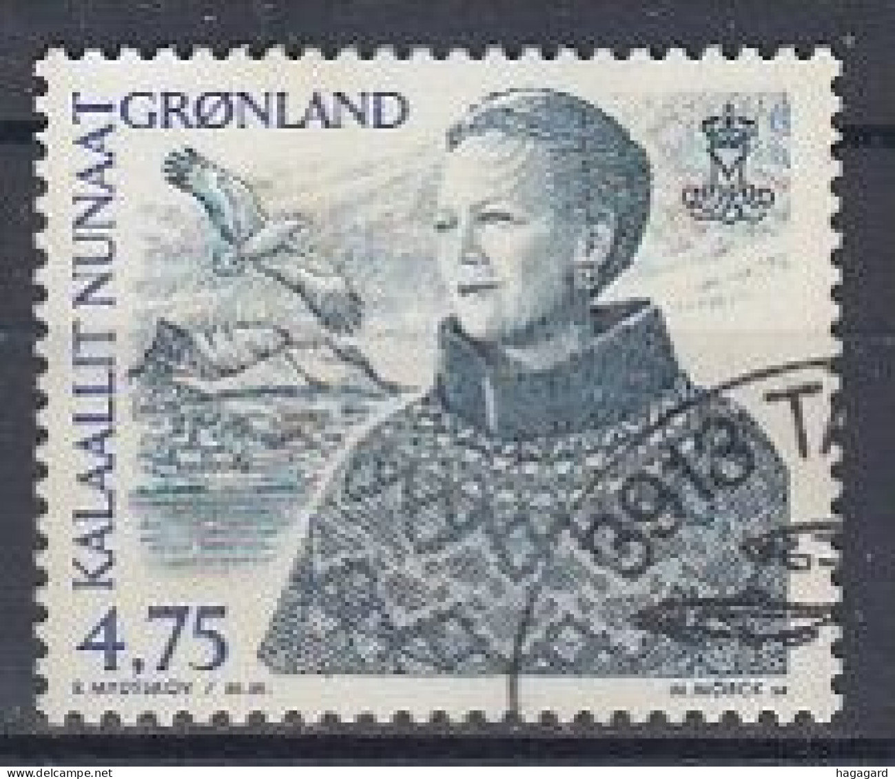 Greenland 2000. Margrethe II. Michel 352. Used - Gebraucht