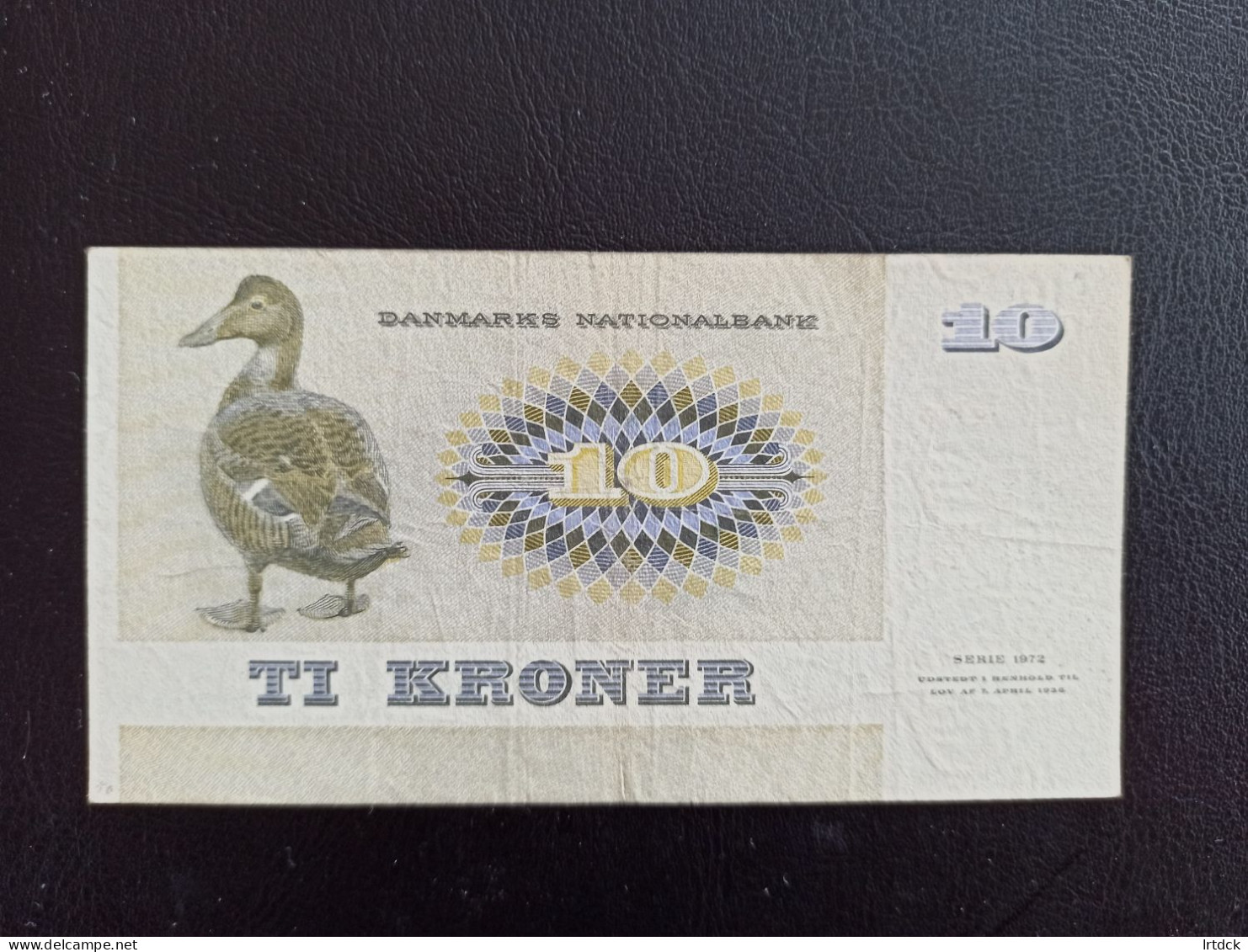 Billet Danemark 10 Kroner 1972 - Denmark