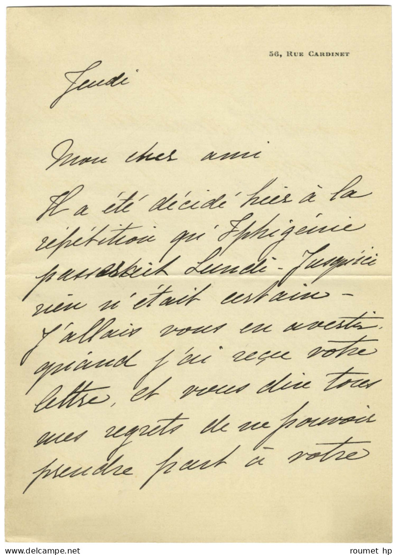 CARON Rose Lucile Meunier Dite (1857-1930), Cantatrice Dramatique. - Sonstige & Ohne Zuordnung