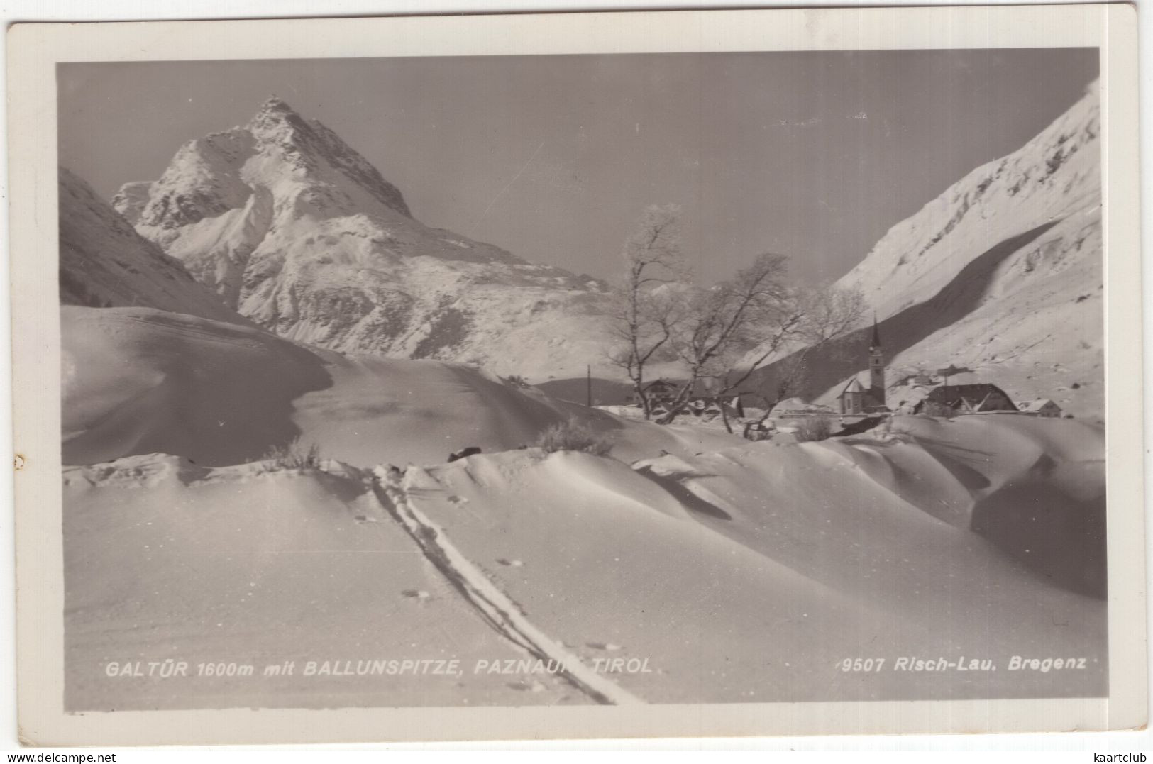 Galtür 1600 M Mit Ballunspitze, Paznaun, Tirol - (Tirol, Österreich/Austria) - Galtür