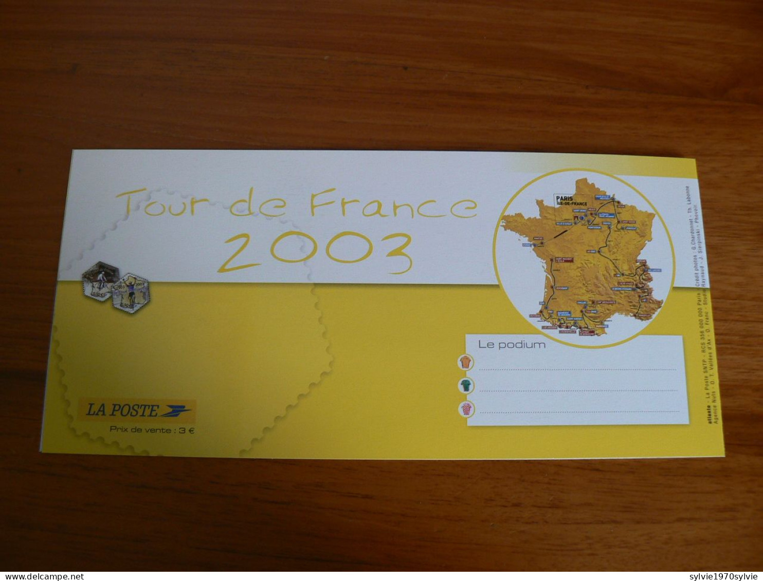 SOUVENIR PHILATELIQUE - FRANCE  TOUR DE FRANCE   - 2003 - Joint Issues