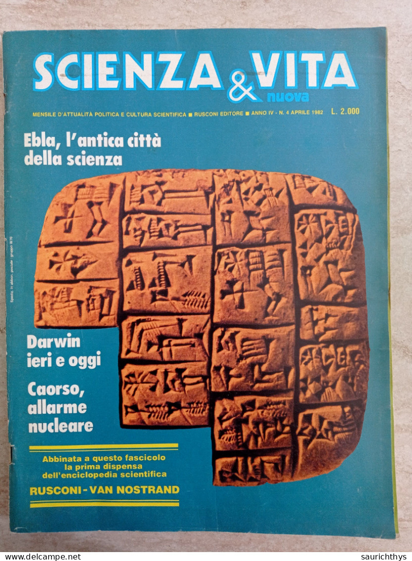 Lotto 12 riviste Scienza e vita Rusconi editore + Le scienze