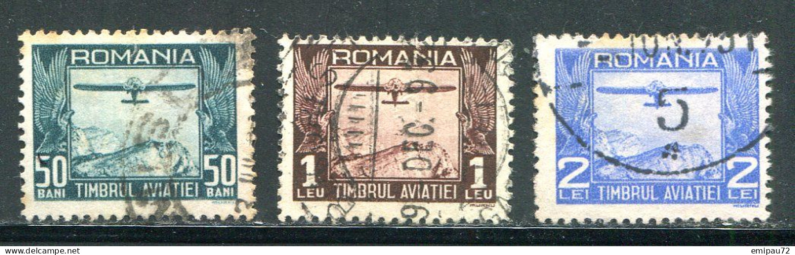ROUMANIE- P.A Y&T N°11 à 13- Oblitérés - Used Stamps