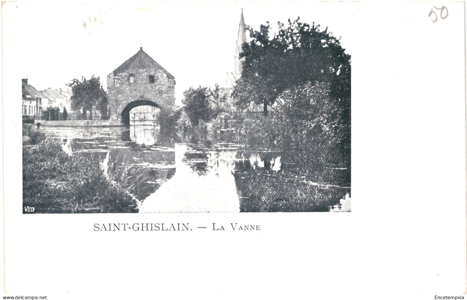 CPA Carte Postale   Belgique Saint-Ghislain La Vanne Début 1900  VM73929 - Saint-Ghislain