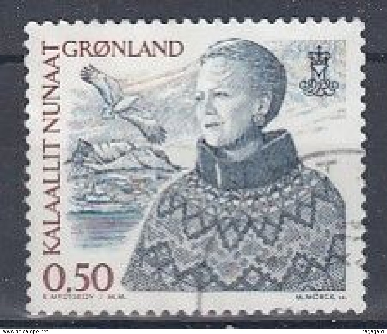 Greenland 2002. Margrethe II. Michel 386. Used - Usati
