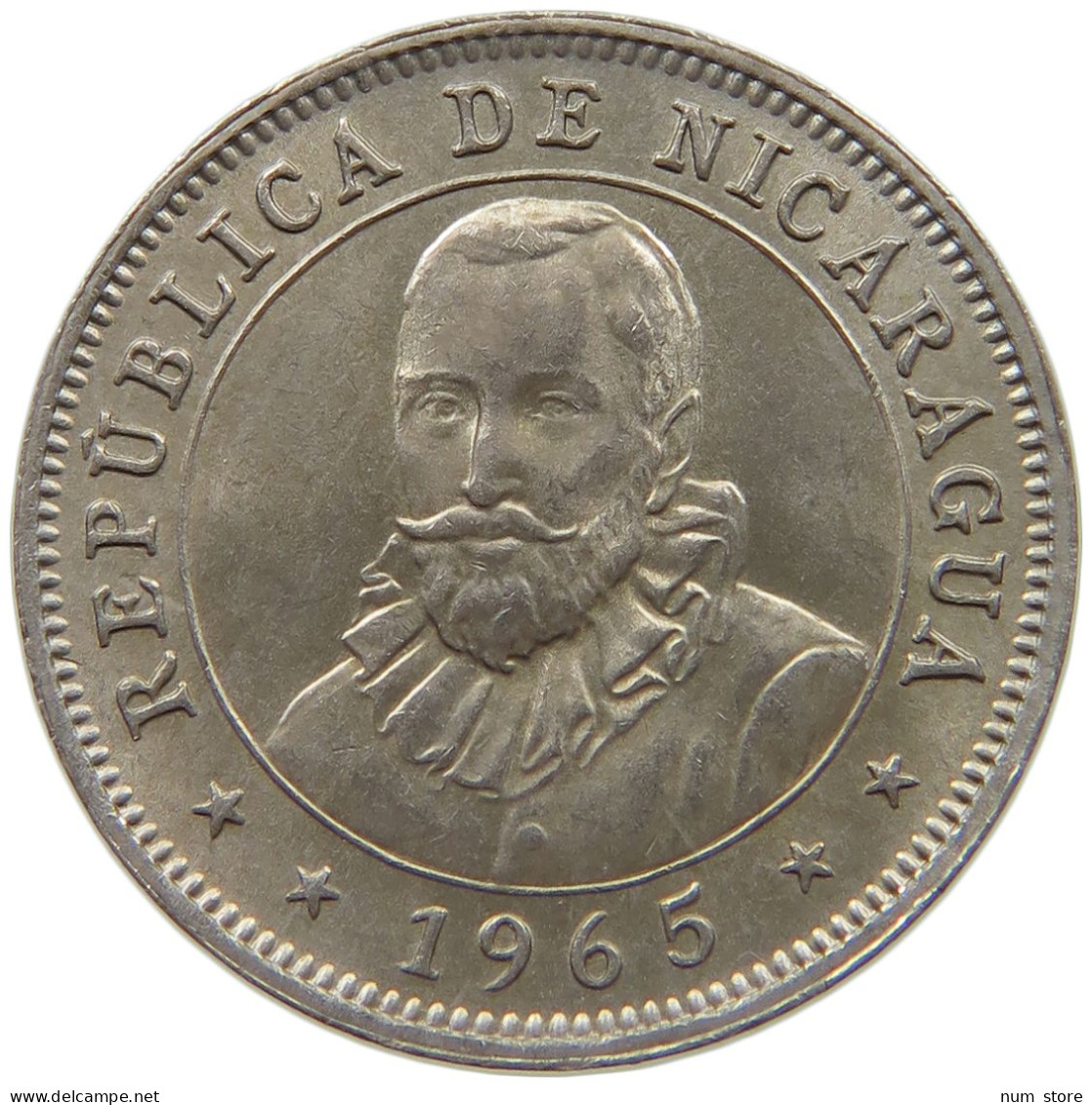 NICARAGUA 10 CENTAVOS 1965  #MA 025427 - Nicaragua