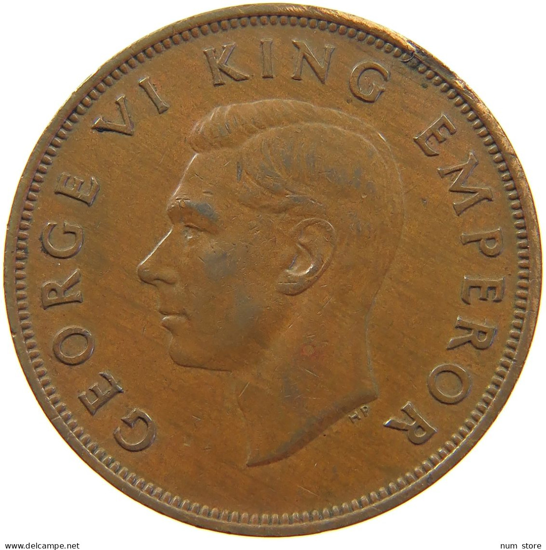 NEW ZEALAND PENNY 1947 GEORGE VI. (1936-1952) #MA 066529 - Nouvelle-Zélande