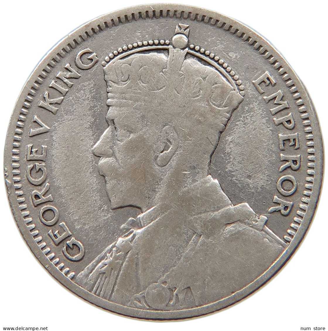 NEW ZEALAND 6 PENCE 1933 GEORGE V. (1910-1936) #MA 105138 - Nouvelle-Zélande