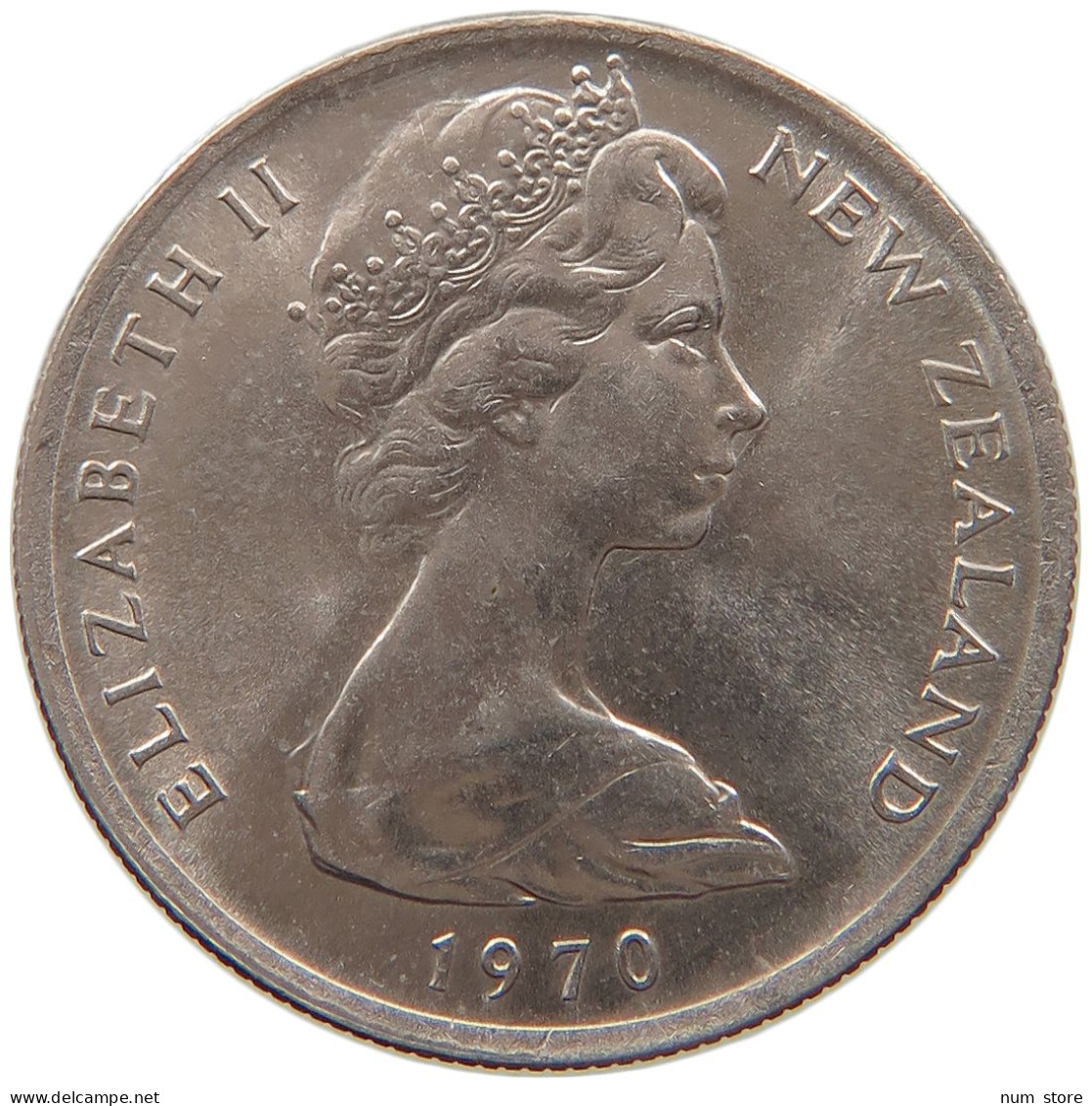 NEW ZEALAND 5 CENTS 1970 ELIZABETH II. (1952-2022) #MA 066543 - Nouvelle-Zélande