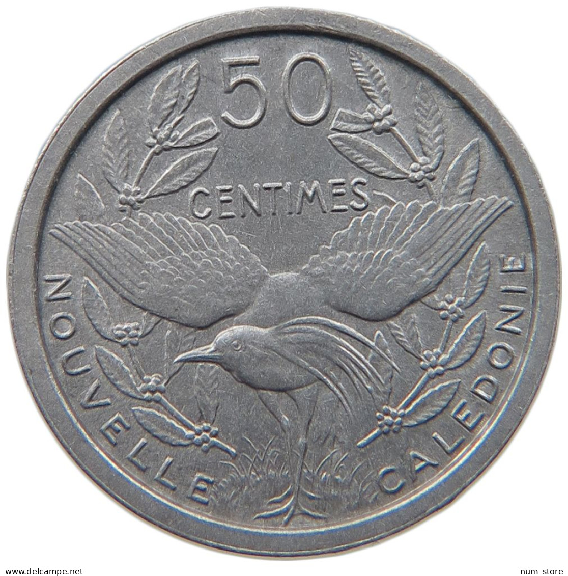 NEW CALEDONIA 50 CENTIMES 1949  #MA 098881 - Nueva Caledonia