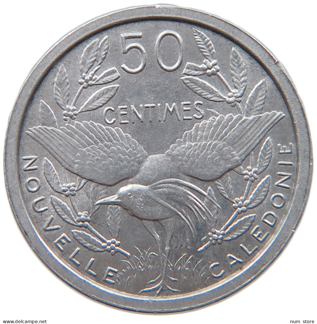 NEW CALEDONIA 50 CENTIMES 1949  #MA 065789 - Nouvelle-Calédonie