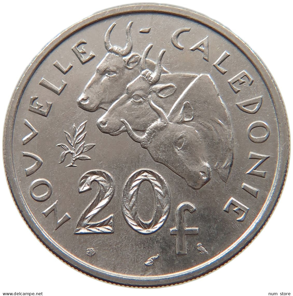 NEW CALEDONIA 20 FRANCS 1970  #MA 065785 - Nieuw-Caledonië