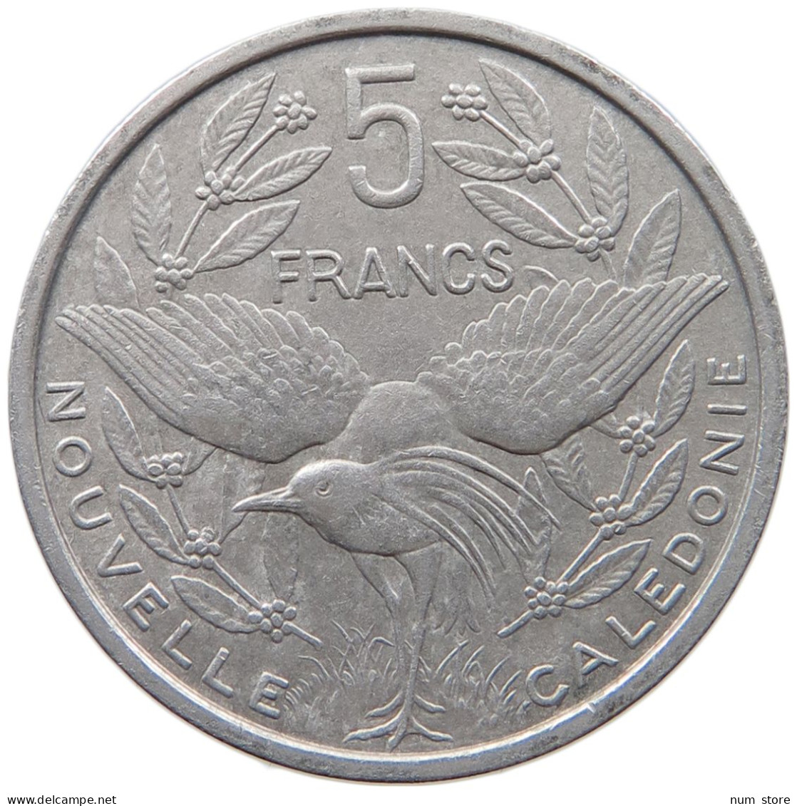 NEW CALEDONIA 5 FRANCS 1952  #MA 065787 - New Caledonia