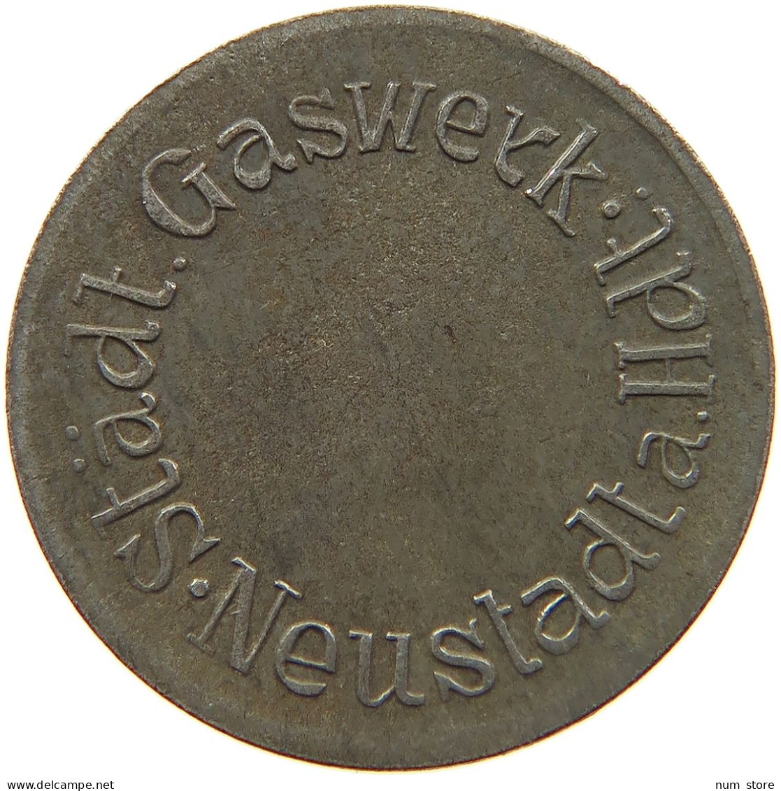 NEUSTADT GAS MARKE 1919  #MA 103419 - Otros & Sin Clasificación