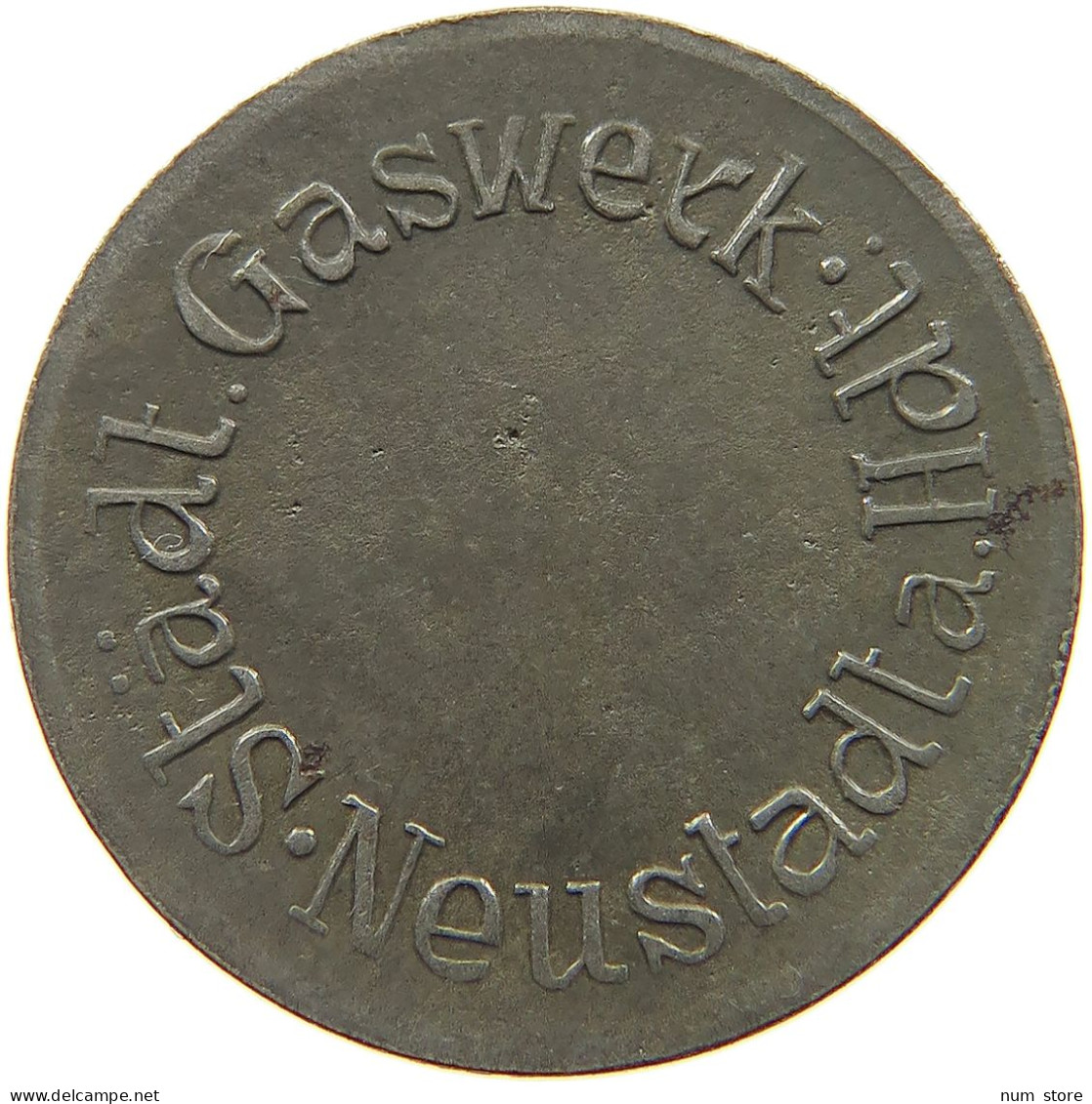 NEUSTADT GAS MARKE 1919  #MA 103418 - Other & Unclassified