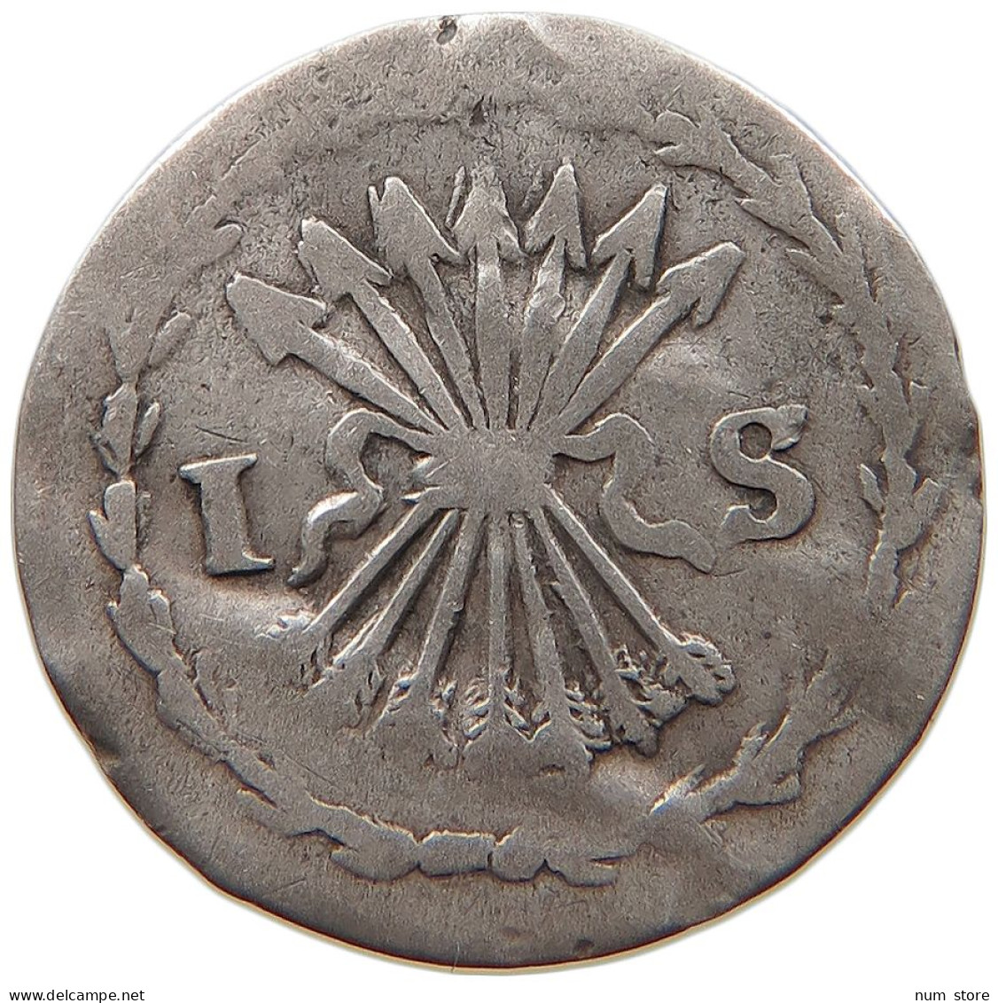 NETHERLANDS ZEELAND STUIVER 1762  #MA 068878 - Provincial Coinage