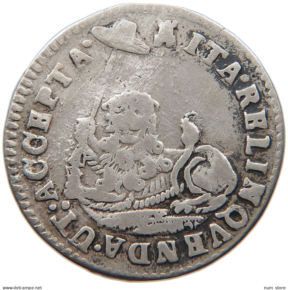 NETHERLANDS ZEELAND HOEDJESSCHELLING 1726  #MA 068229 - Provincial Coinage