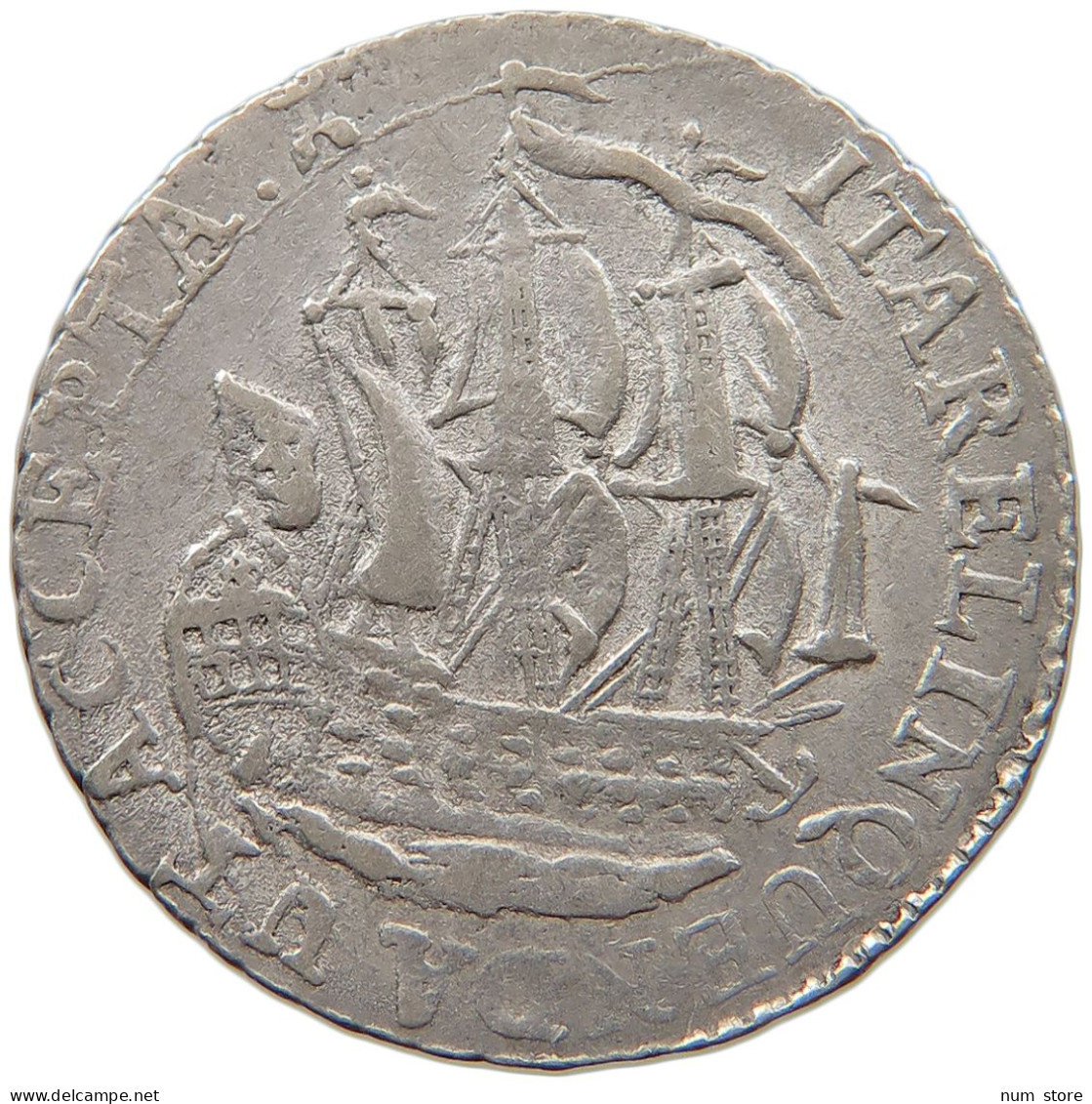 NETHERLANDS ZEELAND 6 STUIVERS 1791  #MA 068778 - Provincial Coinage