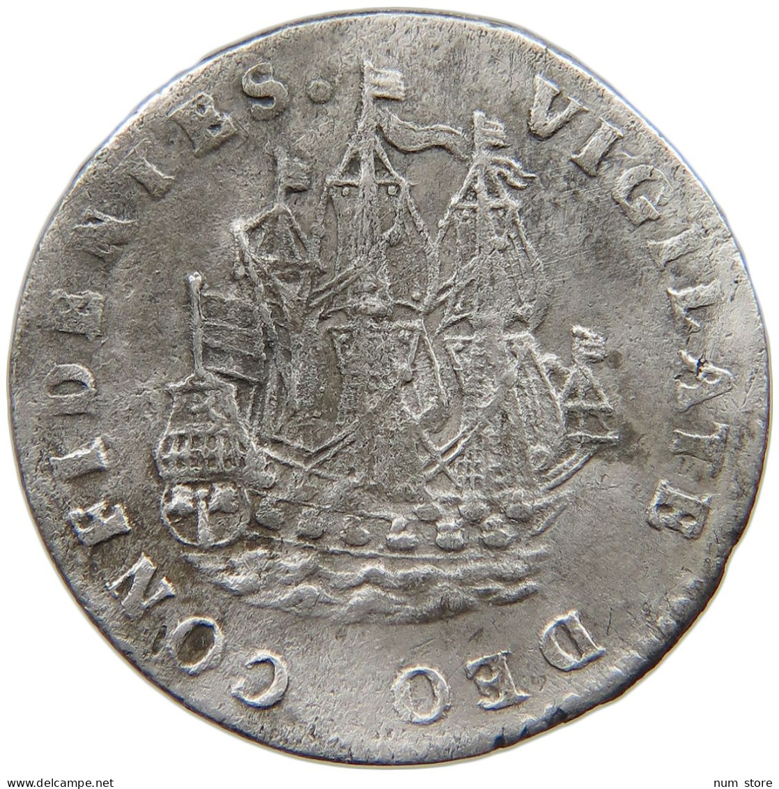 NETHERLANDS WEST FRIESLAND 6 STUIVERS 1724  #MA 024290 - Provincial Coinage