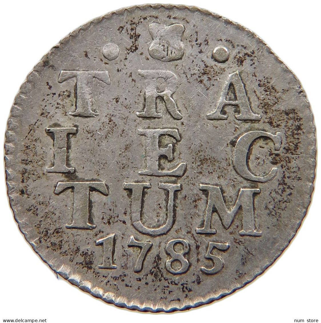 NETHERLANDS UTRECHT 2 STUIVERS 1785  #MA 003583 - Monedas Provinciales