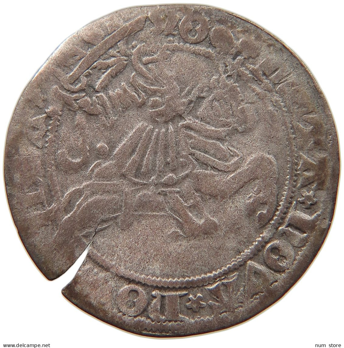 NETHERLANDS NIJMEGEN PEERDEKE (1/4 SNAPHAAN) N.D. (AFTER 1530)  #MA 064818 - Provincial Coinage