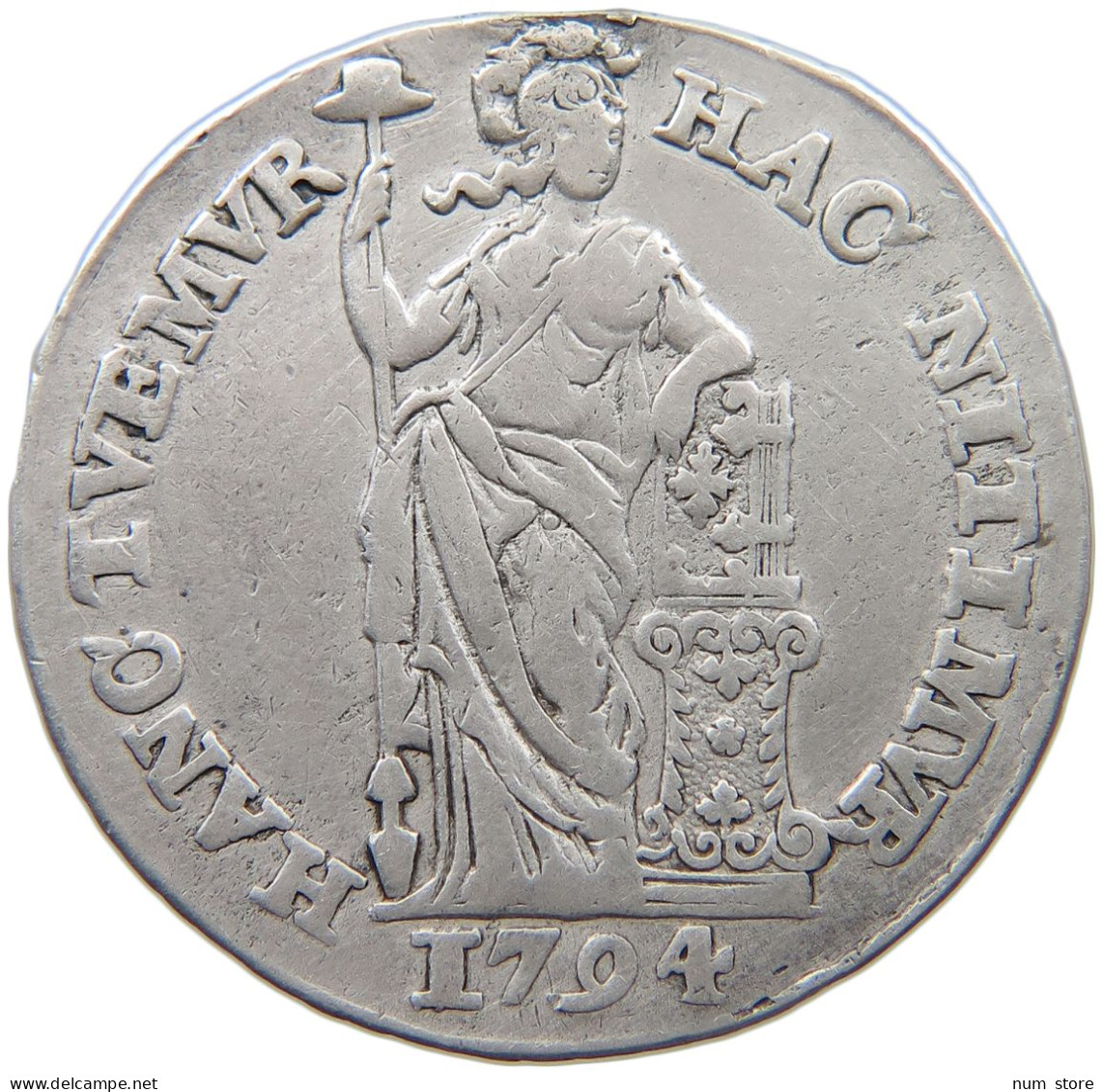 NETHERLANDS HOLLAND GULDEN 1794  #MA 025530 - Monedas Provinciales