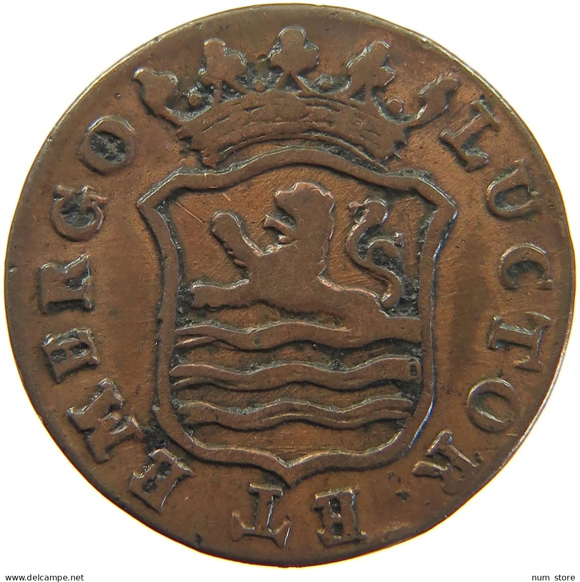 NETHERLANDS ZEELAND DUIT 1793  #MA 064827 - Provincial Coinage