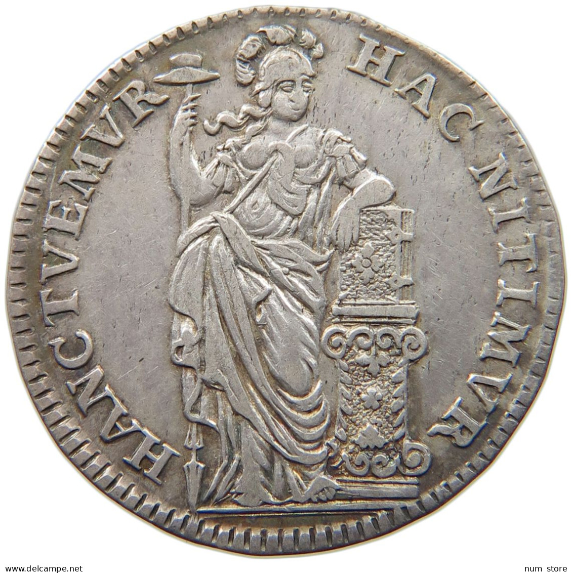 NETHERLANDS HOLLAND 10 STUIVERS 1749 KÖNIG #MA 003598 - Monete Provinciali